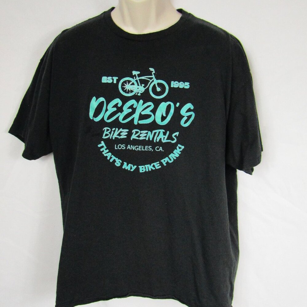 XXL | Short Sleeve T-Shirt | Deebo's Bike Rentals | Delta Pro Weight Brand